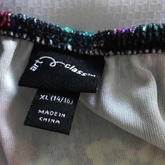 Art Class Girls Square Neck Velvet Dress NWOT - Picture 3 of 6